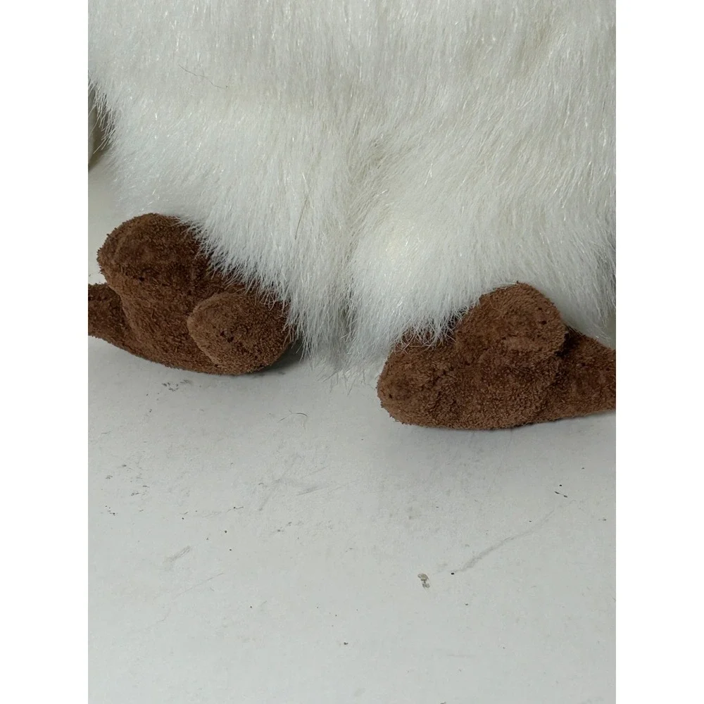 Folkmanis Barn Owl Hand Puppet Brown White Realistic Faux Fur Bird Plush 2011 - Picture 3 of 9